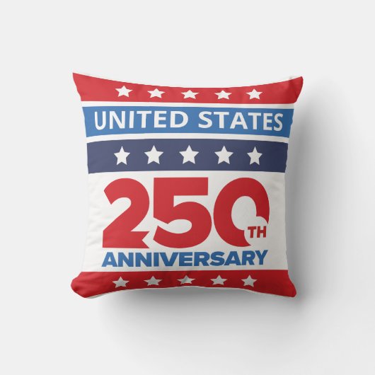 アメリカ合衆国建国250周年記念 クッション (正面)