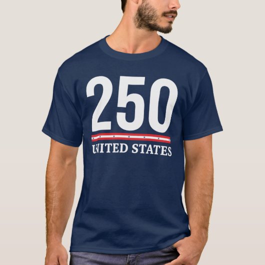 アメリカ合衆国建国250周年記念 パトリオティック Tシャツ (正面)