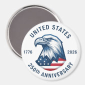 アメリカ合衆国建国250周年記念 マグネット (正面/裏面)