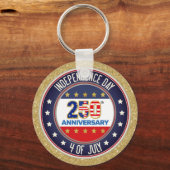 アメリカ合衆国建国250周年記念 1776–2026 キーホルダー (正面)