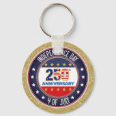 アメリカ合衆国建国250周年記念 1776–2026 キーホルダー (裏面)