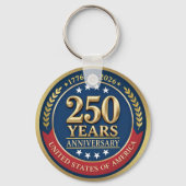アメリカ合衆国建国250周年記念 | 1776–2026 キーホルダー (裏面)