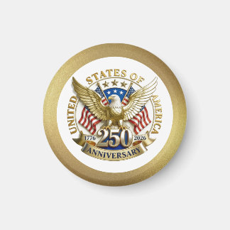 アメリカ合衆国建国250周年記念 | 1776–2026 マグネット
