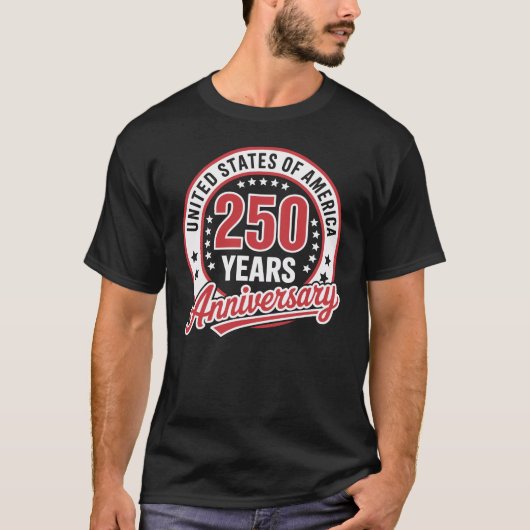 アメリカ合衆国建国250周年記念 Tシャツ (正面)