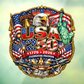 アメリカ合衆国建国250周年 ウィンドウサイン (シート3)
