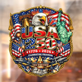 アメリカ合衆国建国250周年 ウィンドウサイン (シート2)