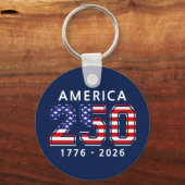 アメリカ合衆国建国250周年 キーホルダー (正面)
