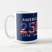 アメリカ合衆国建国250周年 コーヒーマグカップ (左)