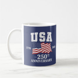 アメリカ合衆国建国250周年 コーヒーマグカップ