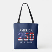アメリカ合衆国建国250周年 トートバッグ (裏面)