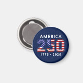 アメリカ合衆国建国250周年 マグネット (正面/裏面)