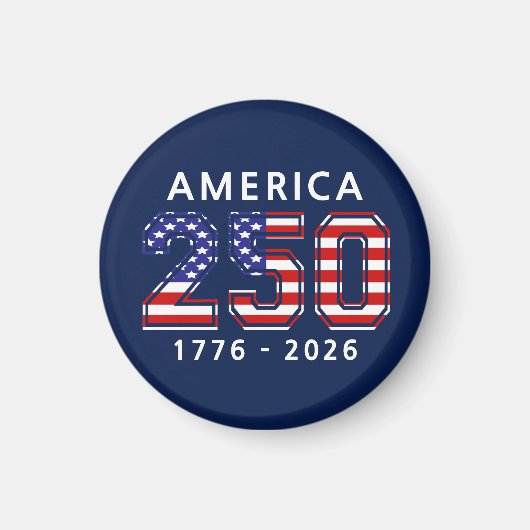 アメリカ合衆国建国250周年 マグネット (正面)
