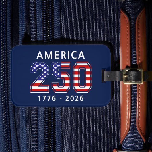 アメリカ合衆国建国250周年 ラゲッジタグ (正面インサイチュ4)