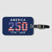 アメリカ合衆国建国250周年 ラゲッジタグ (正面横)