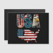 アメリカ合衆国愛国心7月4日米国国旗の自由 (正面/裏面)