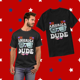 アメリカ合衆国愛国独立記念日USA国旗 Tシャツ