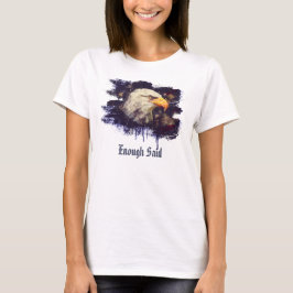 *~*アメリカ合衆国愛国的なアメリカモダンのイーグル岬 Tシャツ