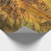 アメリカ合衆国憲法ハゲ鷲 ラッピングペーパー (角)