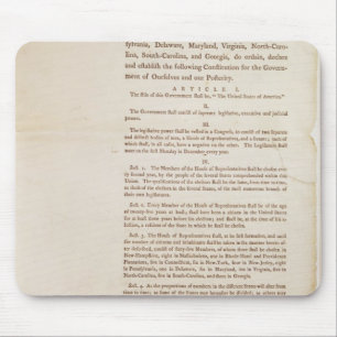 アメリカ合衆国憲法1787年 マウスパッド