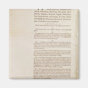 アメリカ合衆国憲法1787年 マグネット