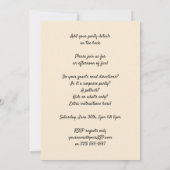 アメリカ合衆国憲法 前文 招待状 (裏面)