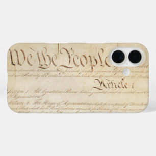 アメリカ合衆国憲法 前文 iPhone 16ケース
