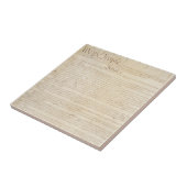 アメリカ合衆国憲法　我々は人民 タイル (側面)