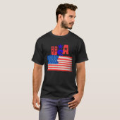アメリカ合衆国戦没将兵追悼記念日Tシャツデザイン Tシャツ (正面フル)