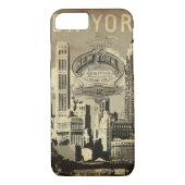 アメリカ合衆国旅行ヴィンテージニューヨーク Case-Mate iPhoneケース (裏面)
