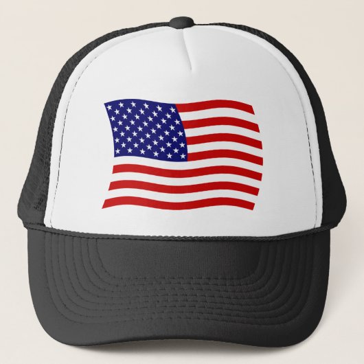 アメリカ合衆国旗ハット キャップ (正面)