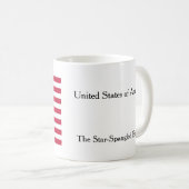 アメリカ合衆国旗マグカップ コーヒーマグカップ (正面右)