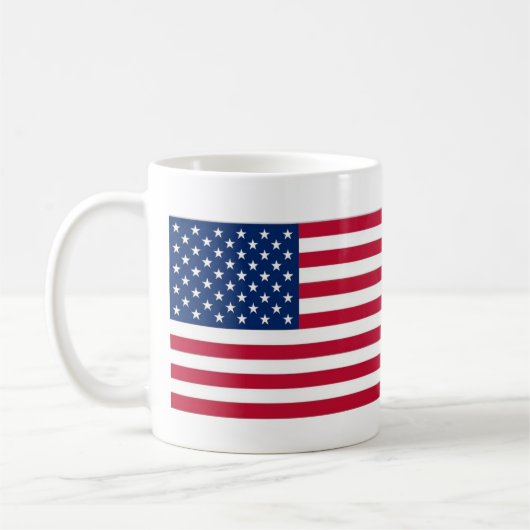アメリカ合衆国旗マグカップ コーヒーマグカップ (左)