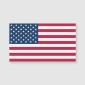 アメリカ合衆国旗マグネットカード (正面)