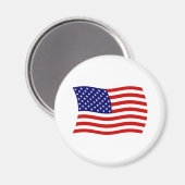 アメリカ合衆国旗マグネット マグネット (正面/裏面)