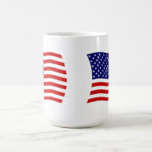 アメリカ合衆国旗マグ コーヒーマグカップ (中央)