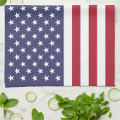 アメリカ合衆国旗 キッチンタオル (折り畳み)