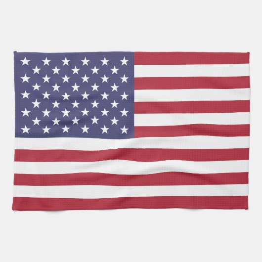 アメリカ合衆国旗 キッチンタオル (横)