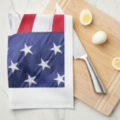 アメリカ合衆国旗 キッチンタオル (四つ折り)