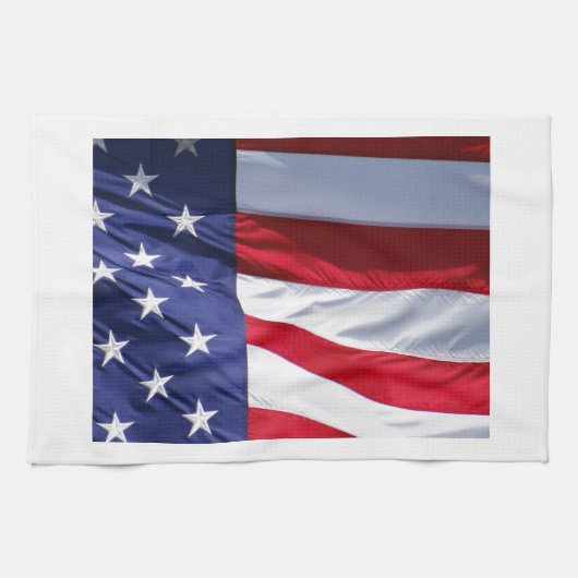 アメリカ合衆国旗 キッチンタオル (横)