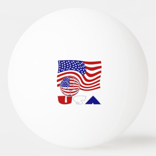 アメリカ合衆国旗 サッカー ボール (裏面)