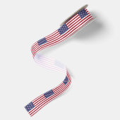 アメリカ合衆国旗 サテンリボン (裏面)