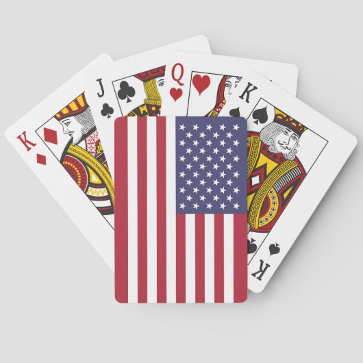 アメリカ合衆国旗 トランプ (裏面)