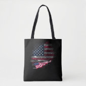アメリカ合衆国旗 トートバッグ (正面)