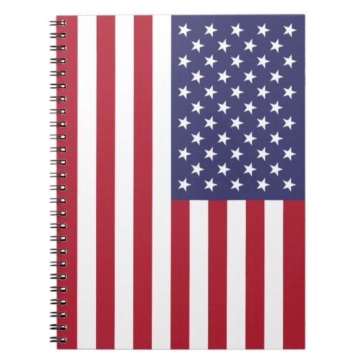 アメリカ合衆国旗 ノートブック (正面)