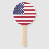 アメリカ合衆国旗 ハンドファン (裏面)