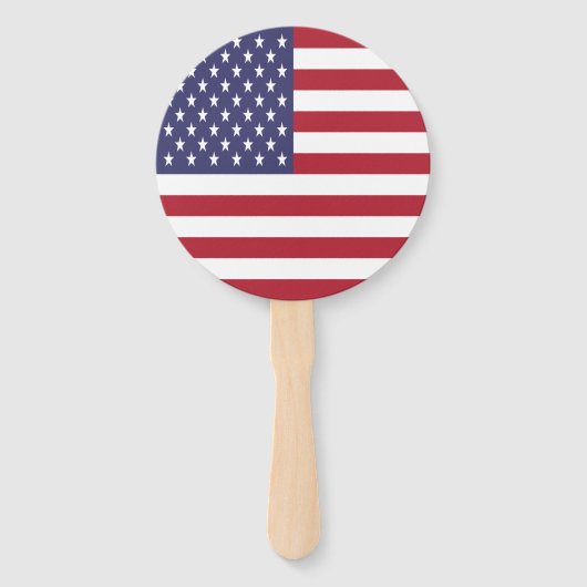 アメリカ合衆国旗 ハンドファン (正面)