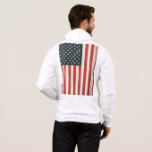 アメリカ合衆国旗 パーカ (裏面フル)