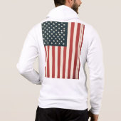 アメリカ合衆国旗 パーカ (裏面)