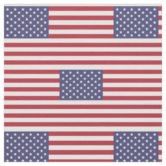 アメリカ合衆国旗 ファブリック (クローズアップ)