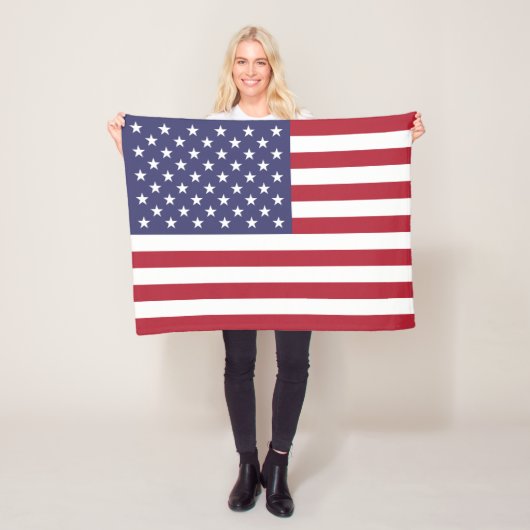 アメリカ合衆国旗 フリースブランケット (インサイチュ)